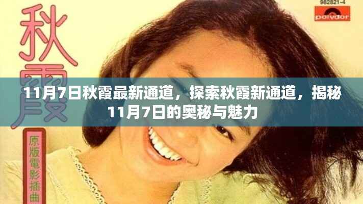 揭秘秋霞新通道,探索奥秘与魅力,尽在11月7日