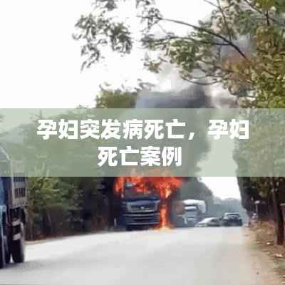 孕妇突发病死亡,孕妇死亡案例